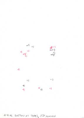 4-04-06 Boston at Texas, 5th Inning